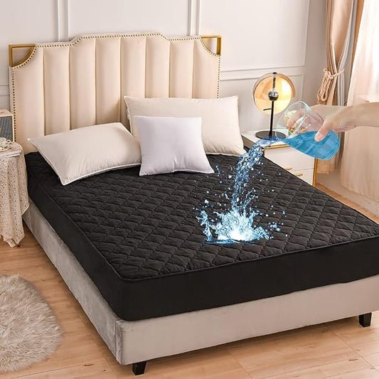 (Free Home Delivery) Full Size Mattress Protector,Waterproof Pad Cover,😴