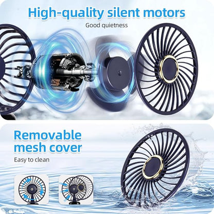 (Free Delivery) Rechargeable Mini Handheld Portable Fan❄️