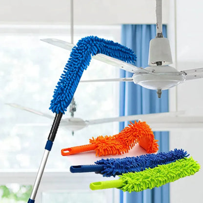 Extendable Micro Fiber Flexible Fan & Ceiling Duster with Long Handle